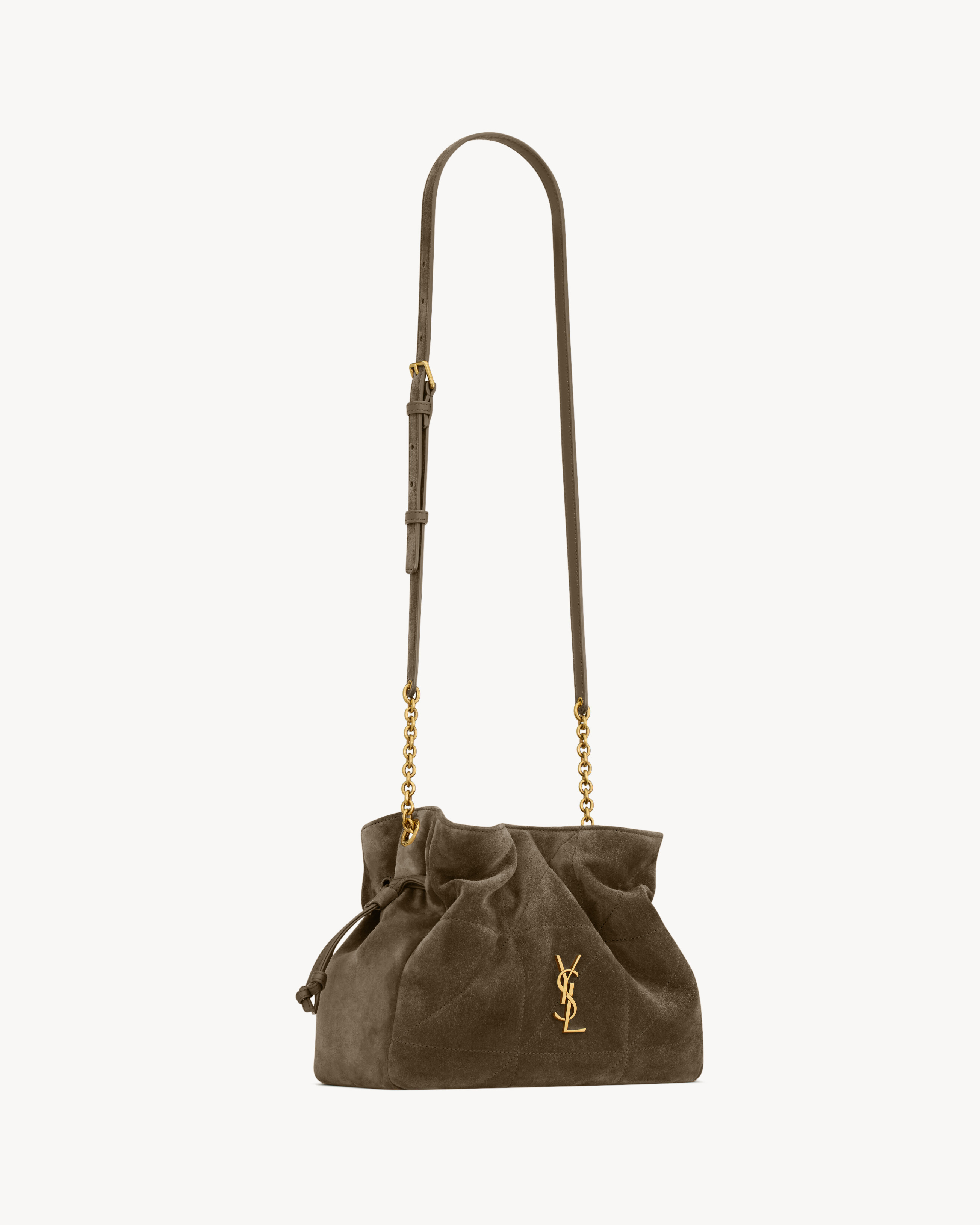 JAMIE shoulder pouch in suede