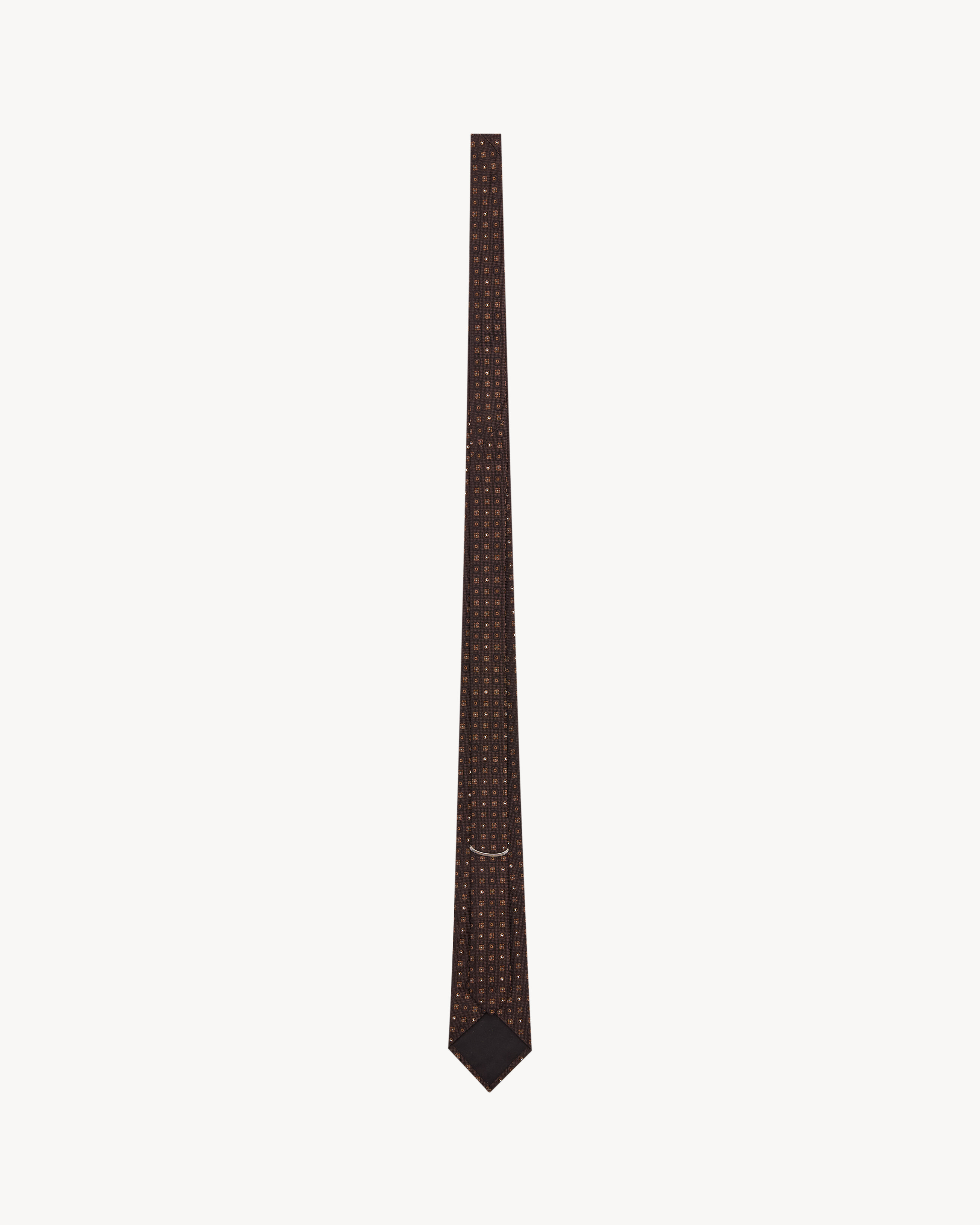tie in silk jacquard