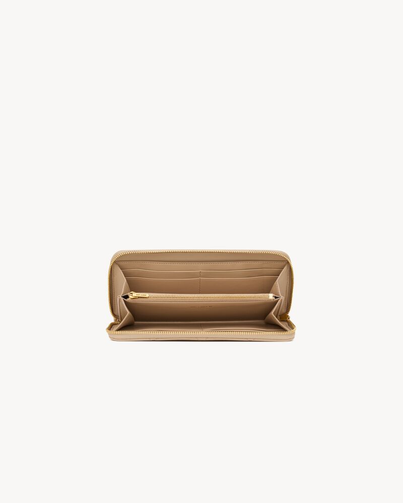 CASSANDRE BIJOU zip wallet in lambskin