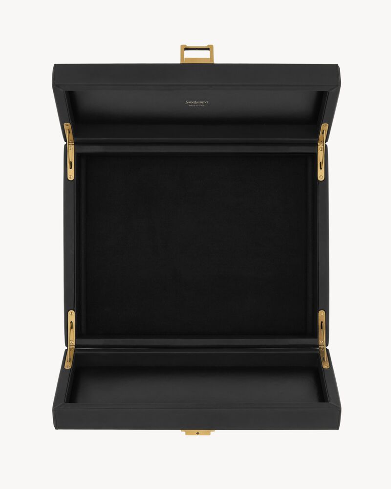 BOÎTE À BIJOUX EN CUIR