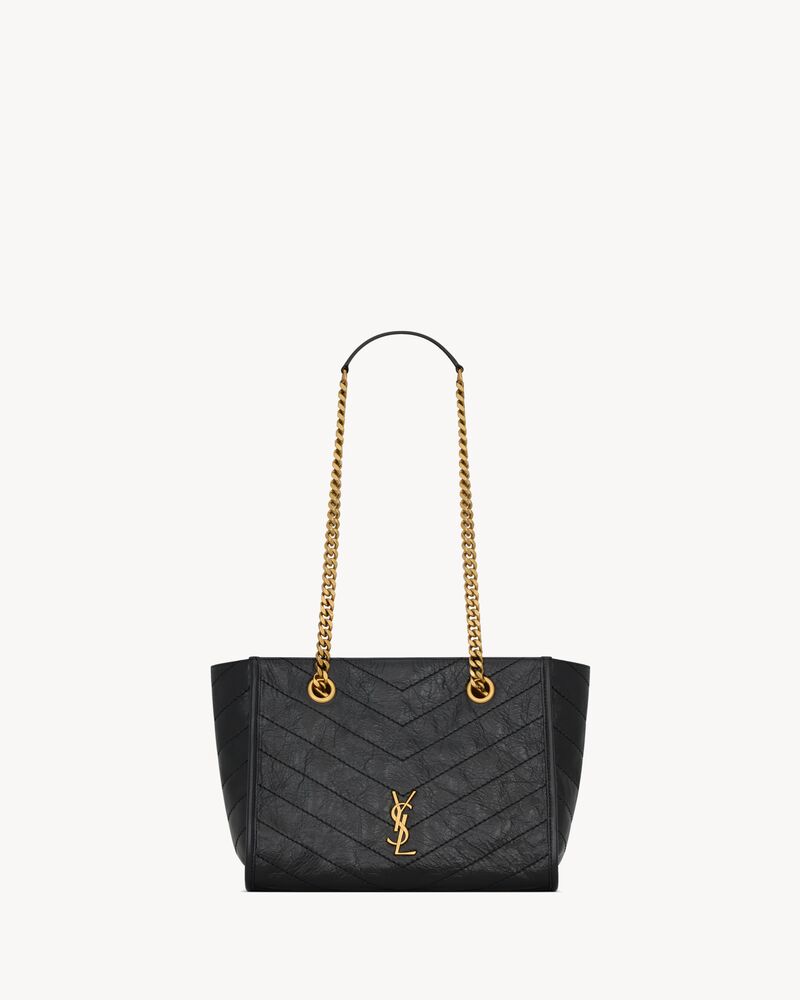 NIKI small shopping in vintage leather