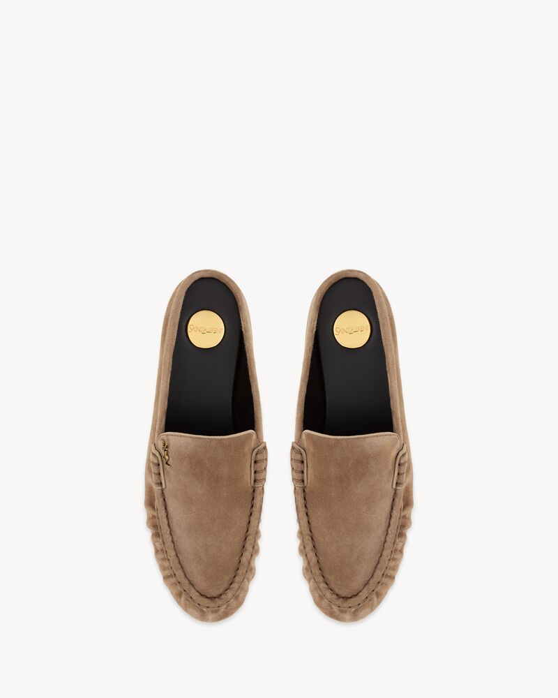 Mules tipo mocasín Le Loafer de ante