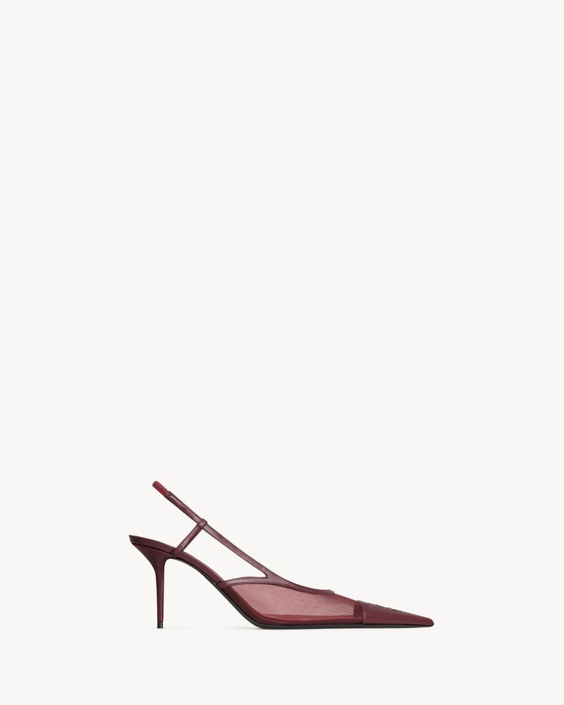 RENÉE slingback pumps in mesh