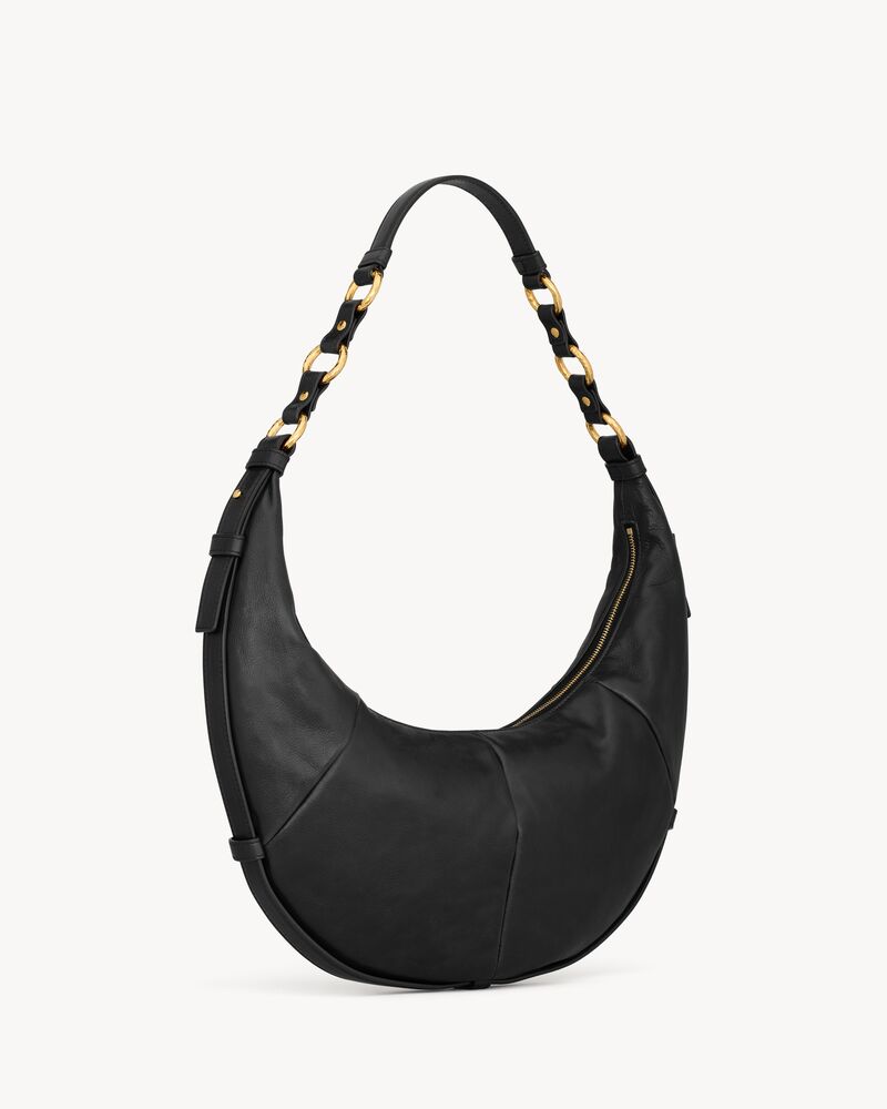 SAHARIENNE SAINT LAURENT hobo in lambskin