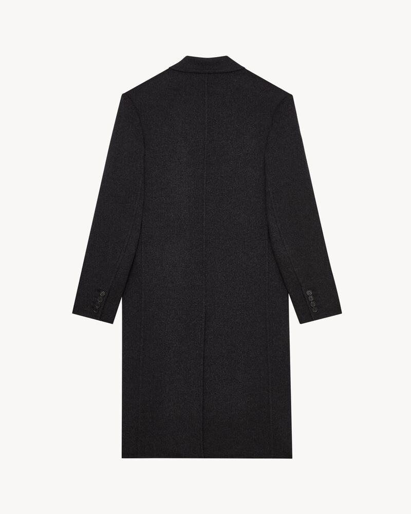 coat in double-face wool and cashmere felt