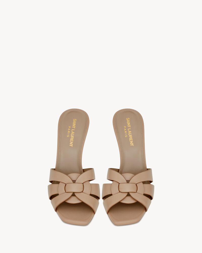 Tribute MULES in smooth leather