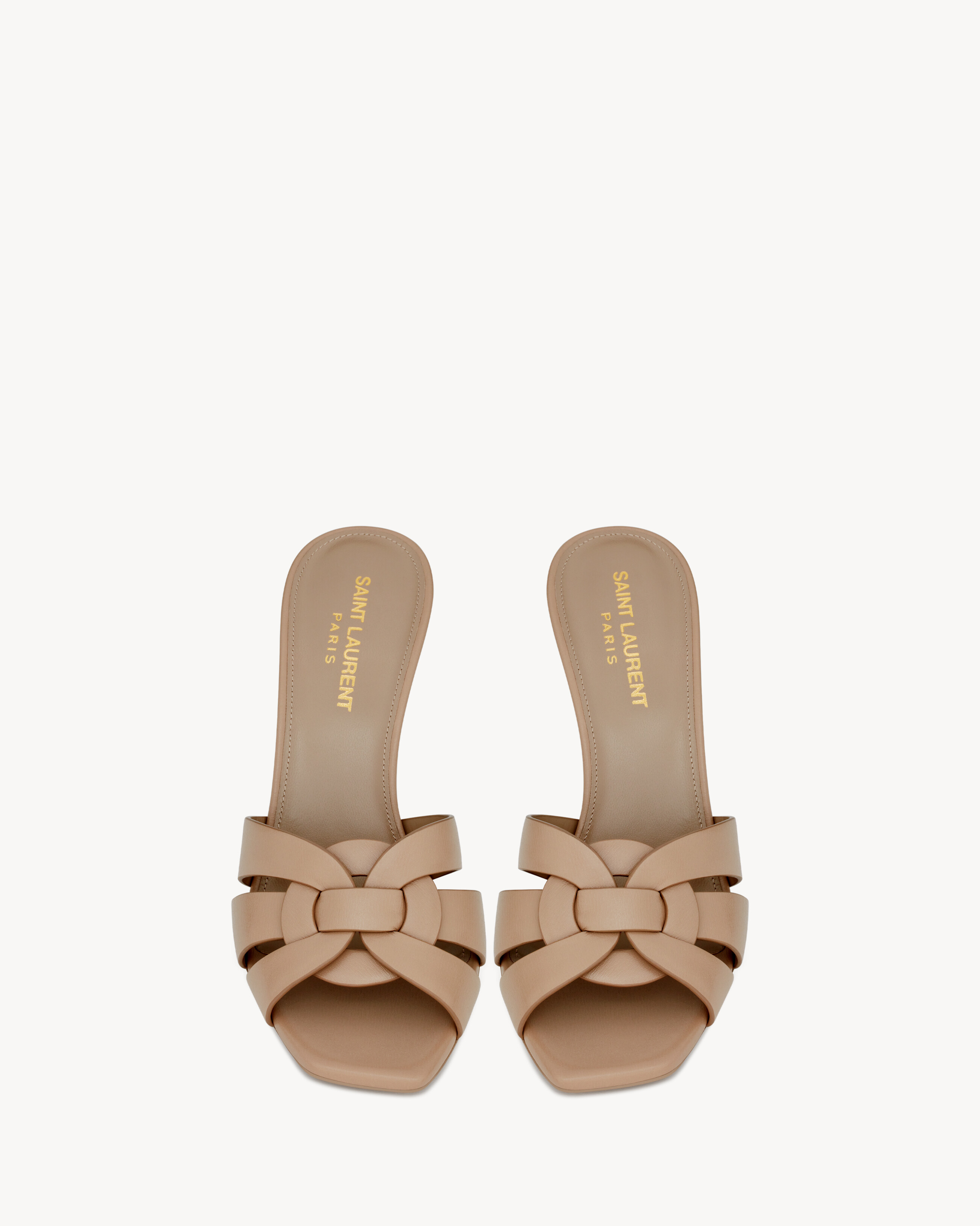 Tribute MULES in smooth leather