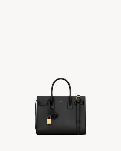SAINT LAURENT サックドジュール　トートバッグ サック ド ジュール ナノ（スムースレザー） ブラック | Saint Laurent