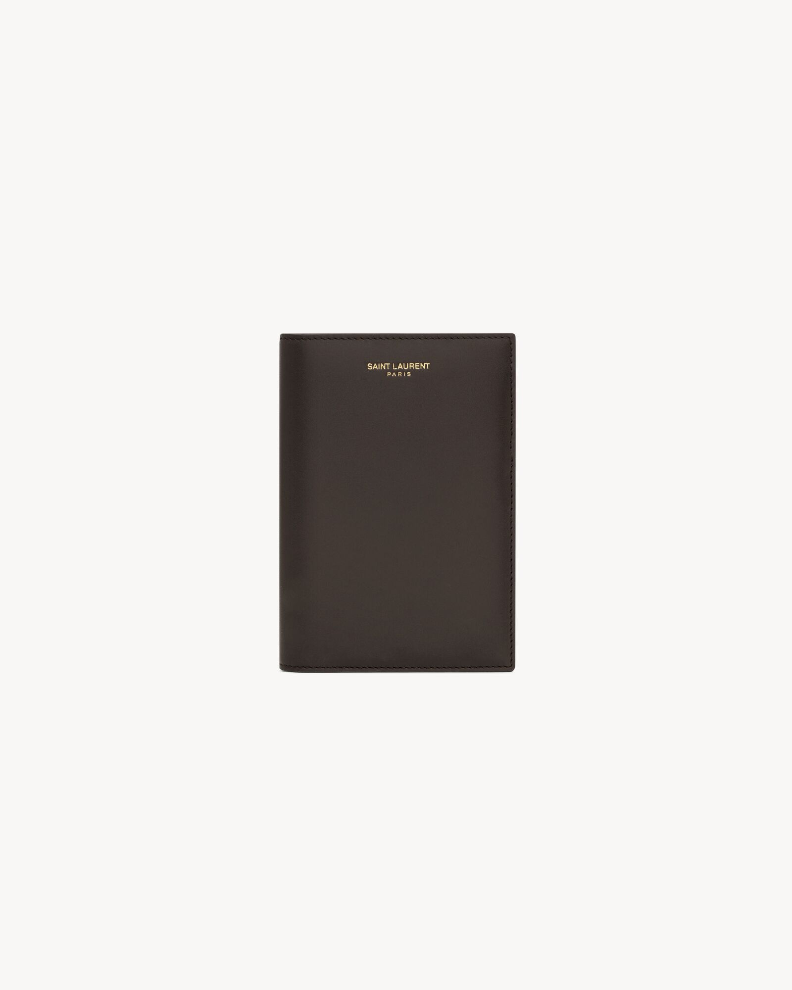 PARIS passport case in two-tone smooth leather — 441711AAG2F2052