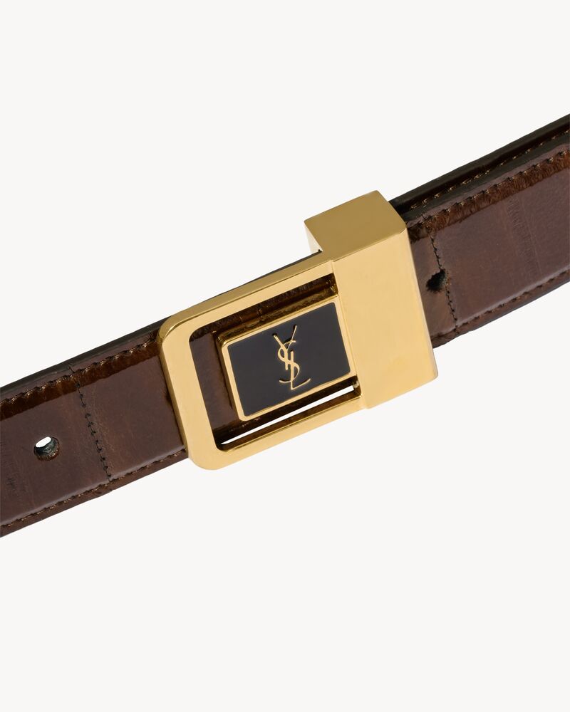 LA 66 belt in eel