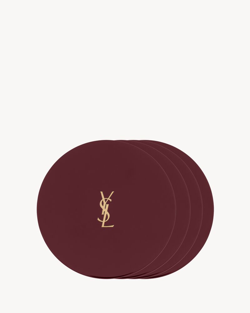 CASSANDRE COASTERS IN LACQUERED WOOD