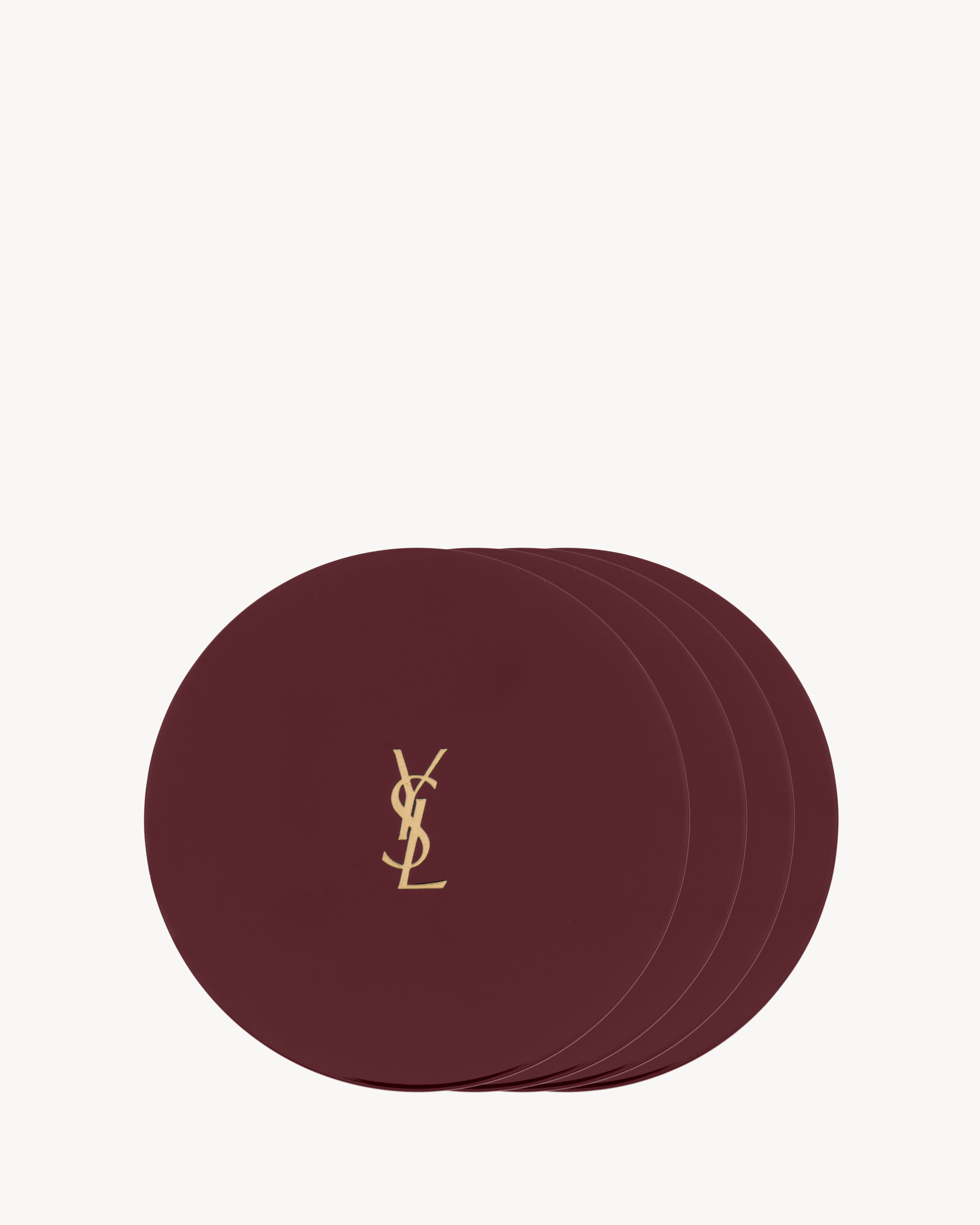 CASSANDRE COASTERS IN LACQUERED WOOD