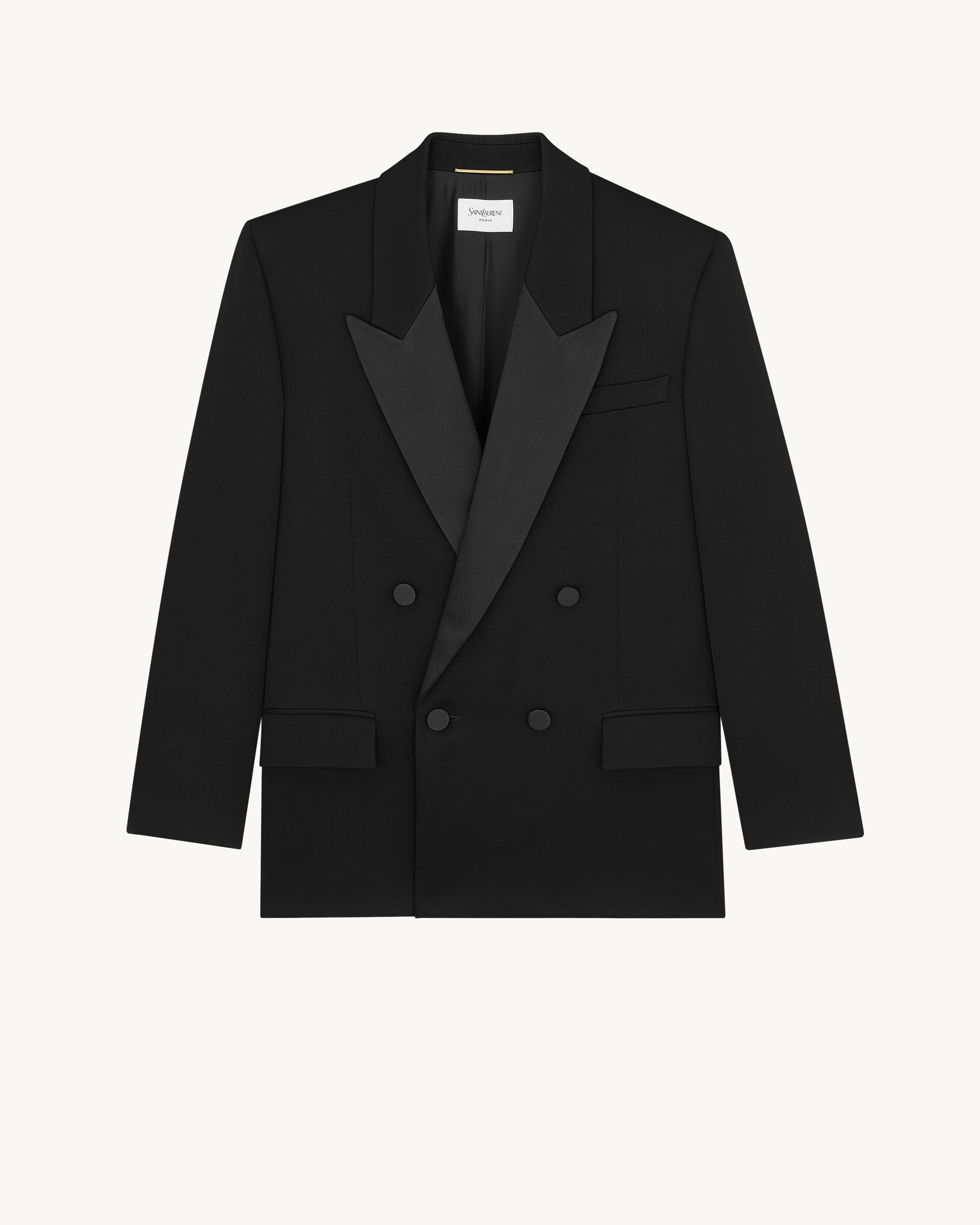 CASSANDRE tuxedo jacket GRAIN DE POUDRE
