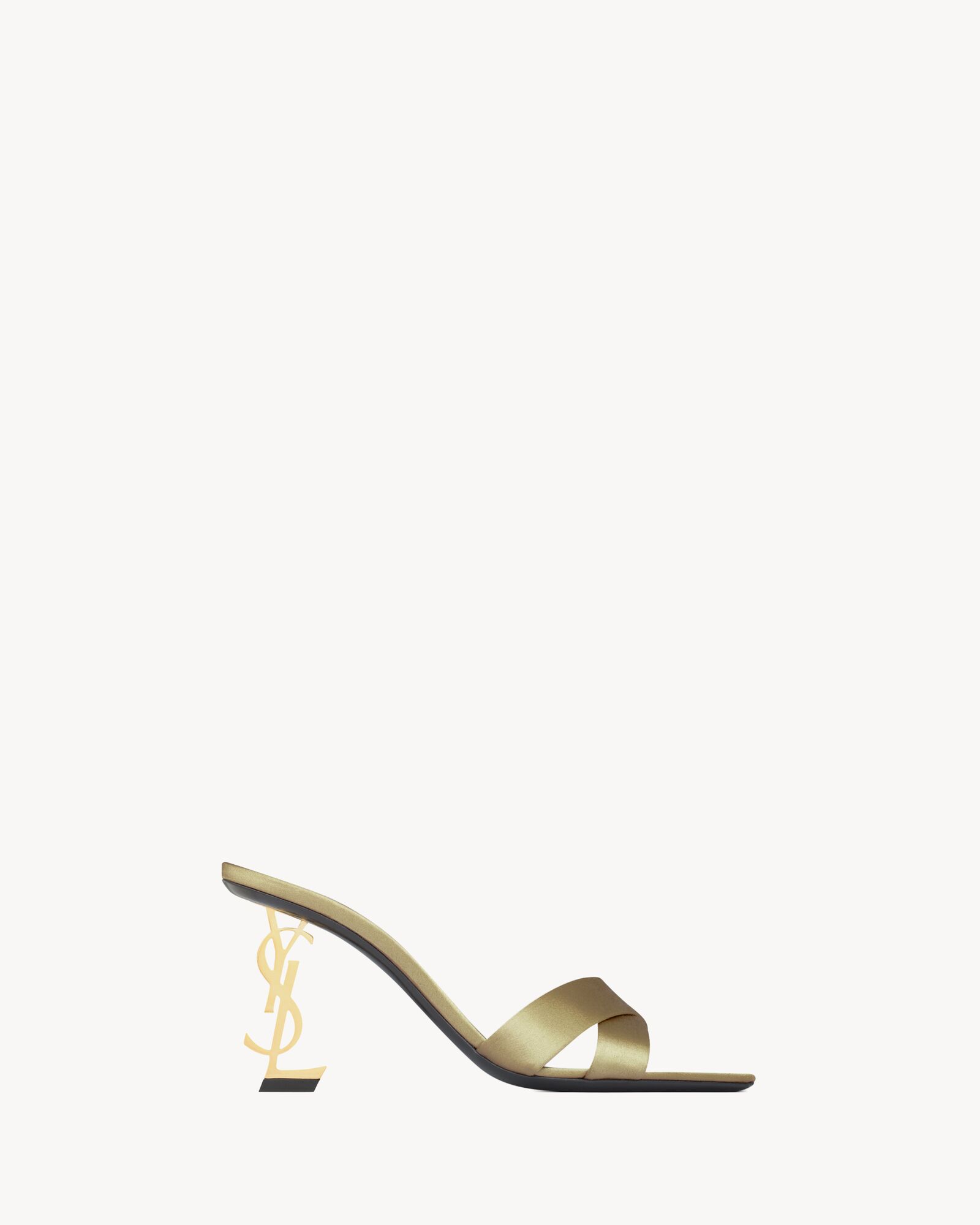 OPYUM mules in satin crepe — 8189319QAB12901