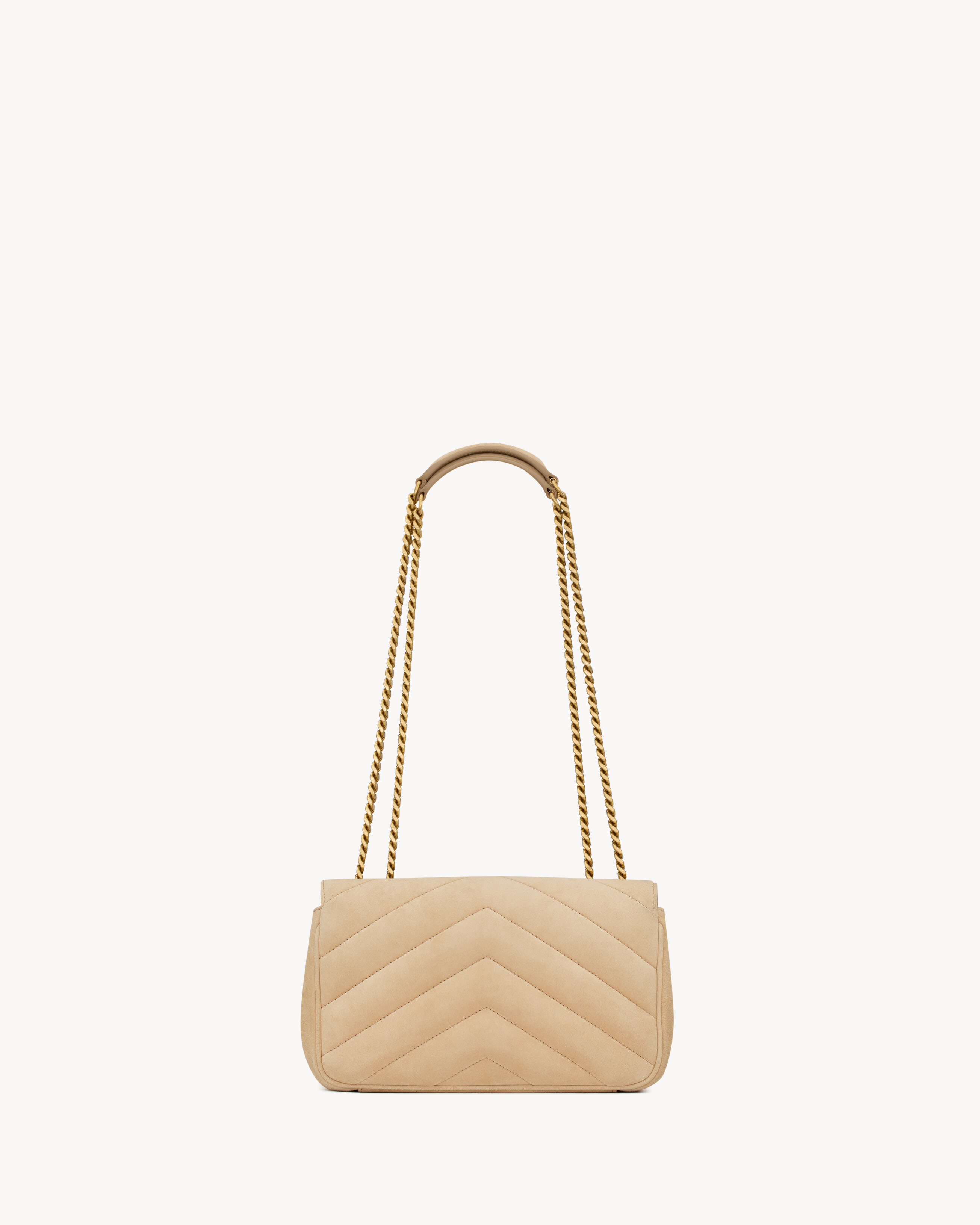 LOULOU small in MATELASSÉ suede