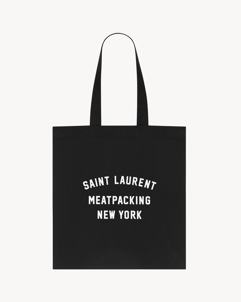 SAINT LAURENT BEVERLY HILLS TOTEBAG in Black | Saint Laurent | YSL