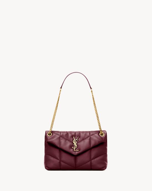 PUFFER SMALL en cuir d'agneau