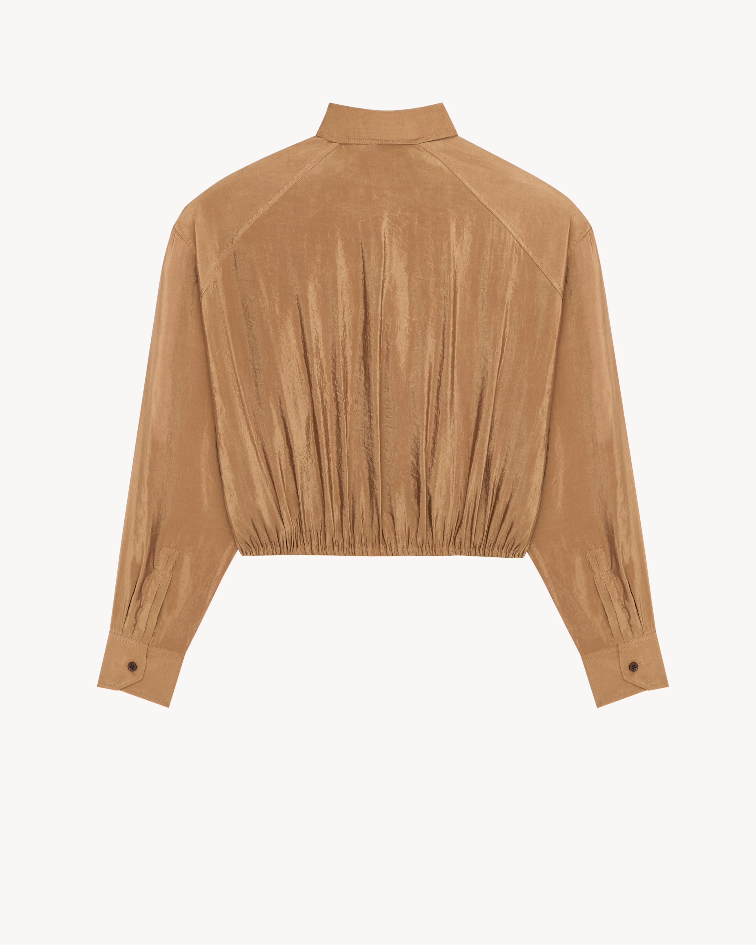 lavallière blouse in taffeta