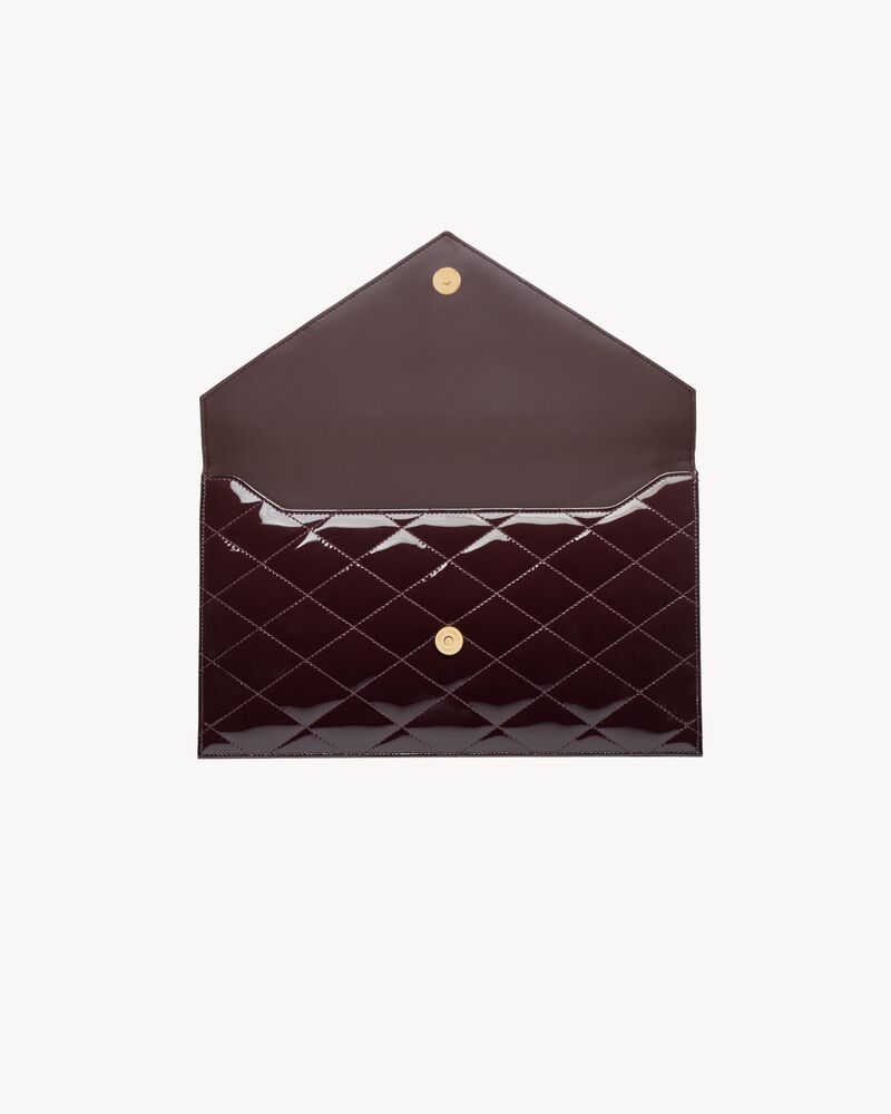 PARIS pouch in patent leather