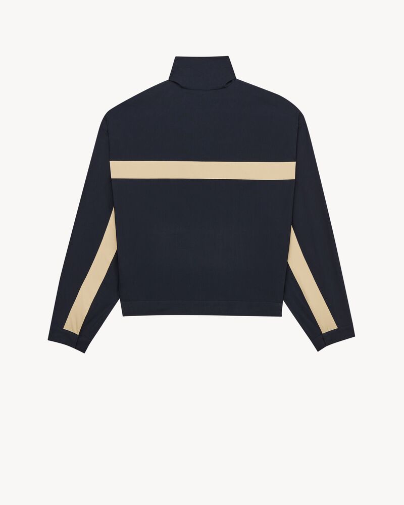 SAINT LAURENT jacket in brushed cotton canvas