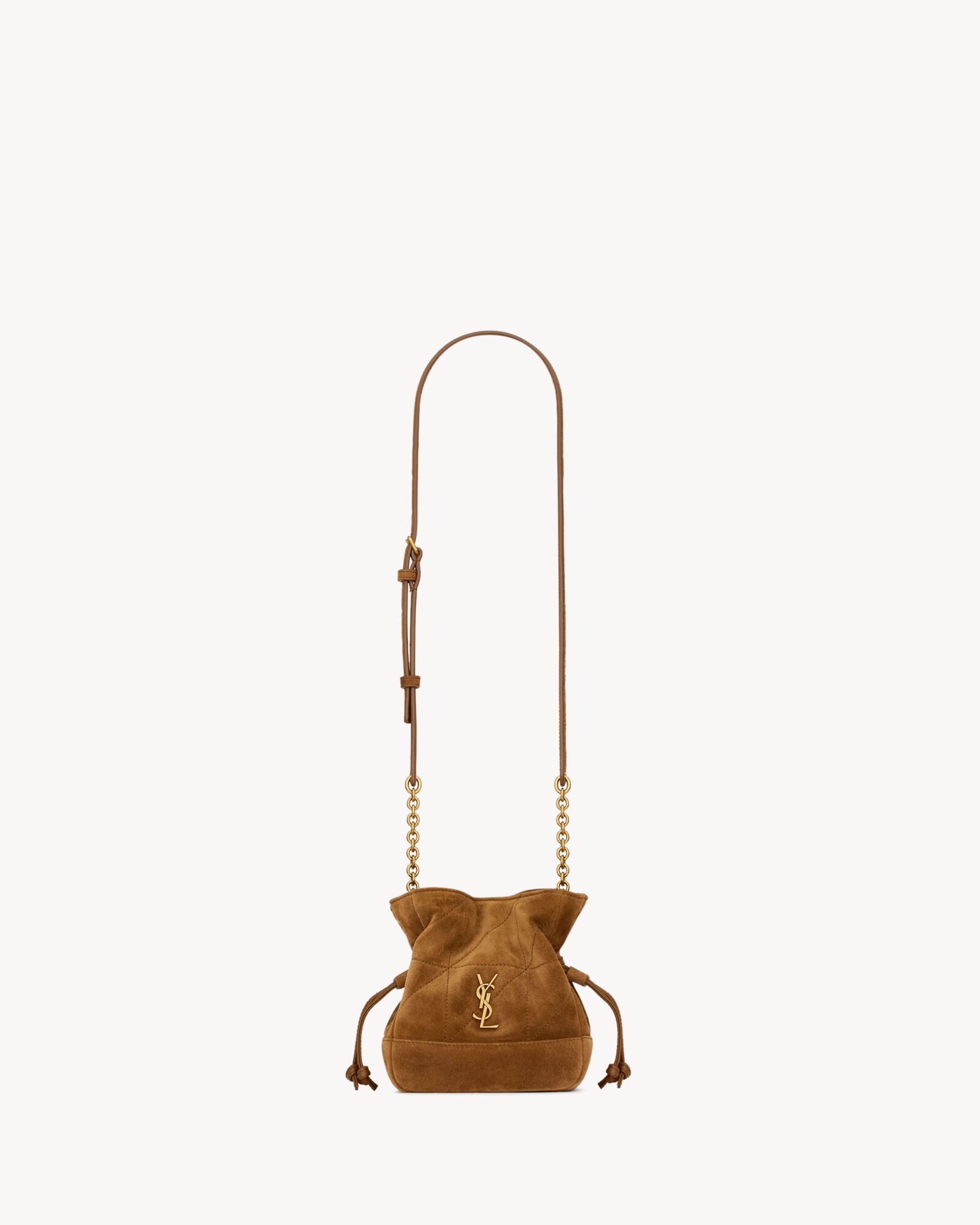 JAMIE mini shoulder pouch in suede — 8591741U8P72916
