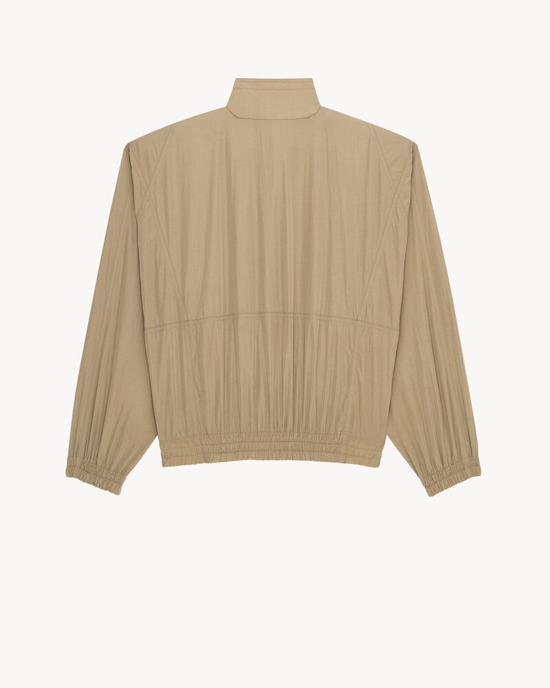 CASSANDRE windbreaker in crinkled