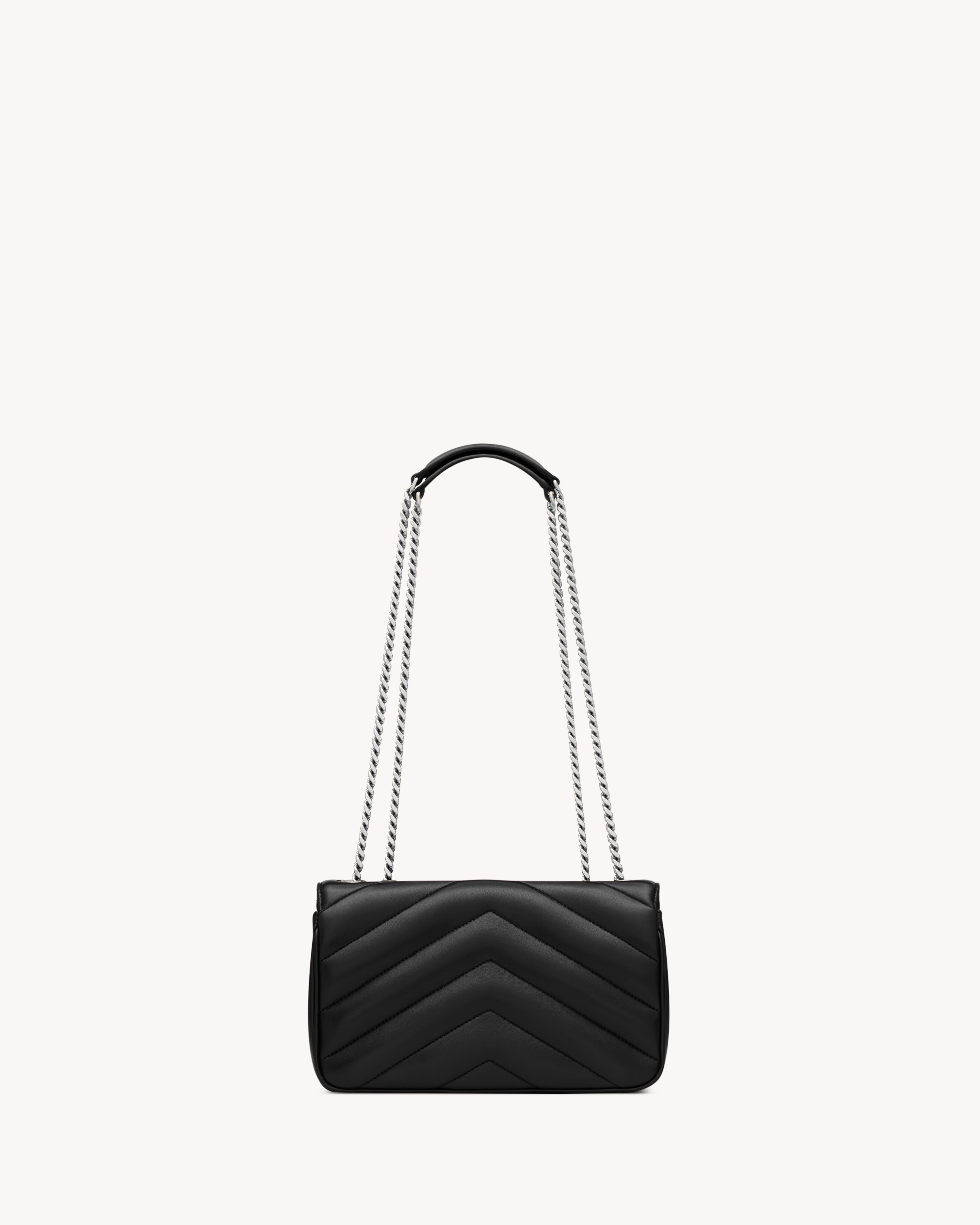 LOULOU small in MATELASSÉ lambskin