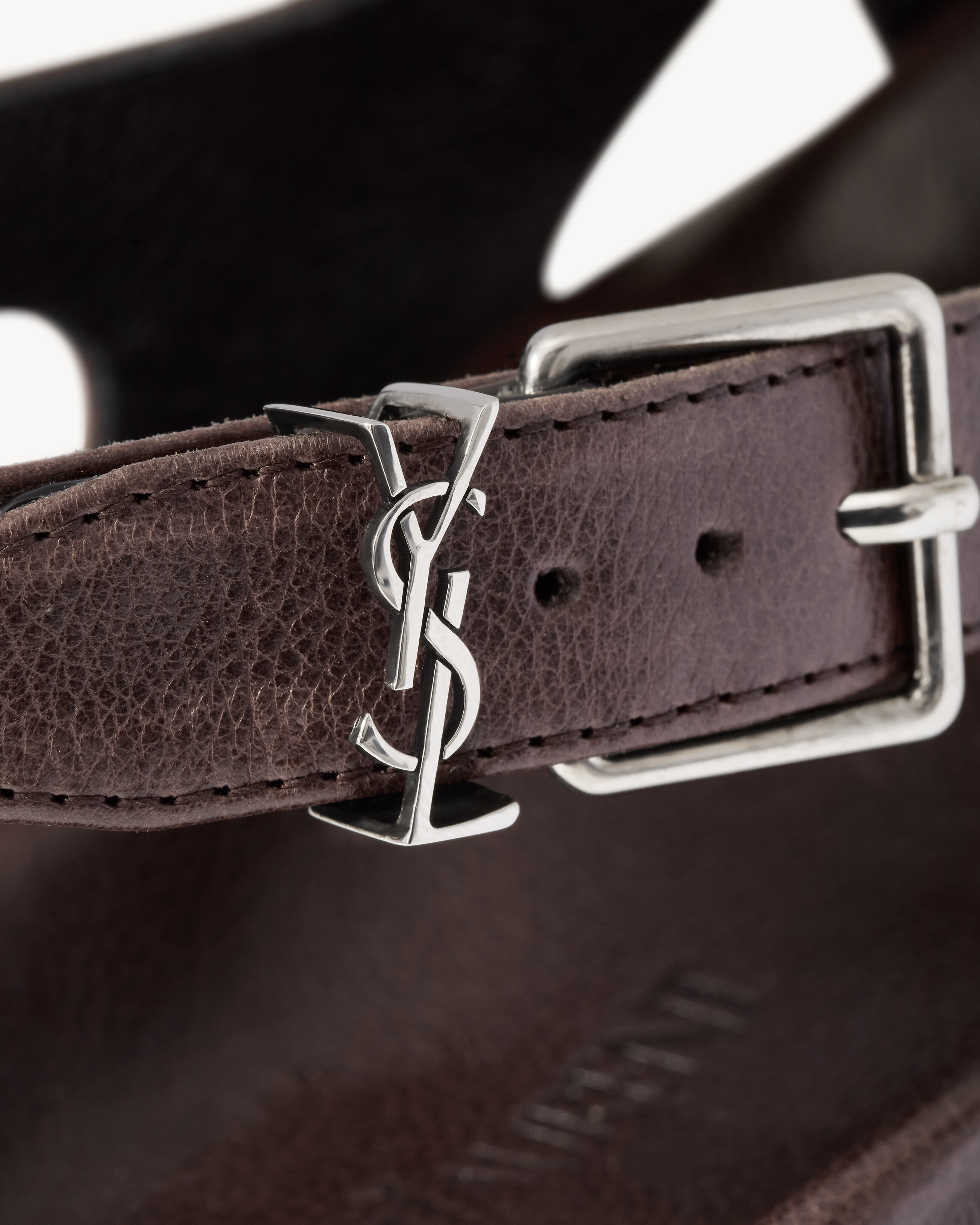 HELIOS sandals in grained leather