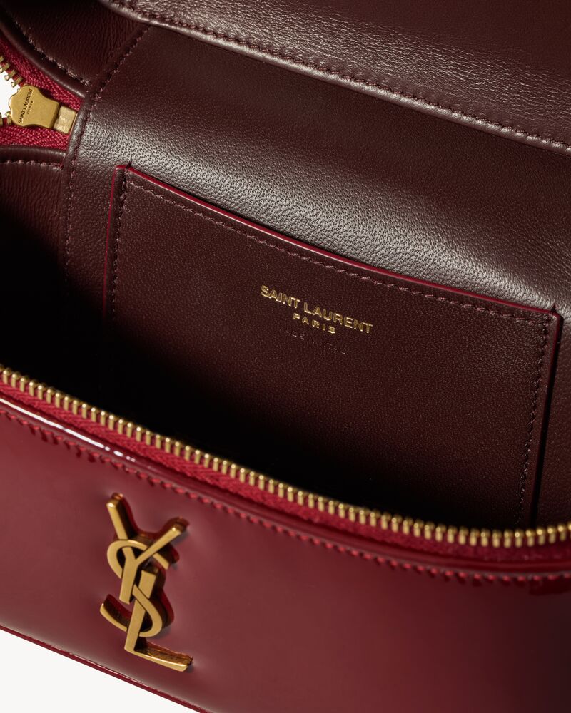 GABY vanity in patent leather in Red | Saint Laurent | YSL US | ID