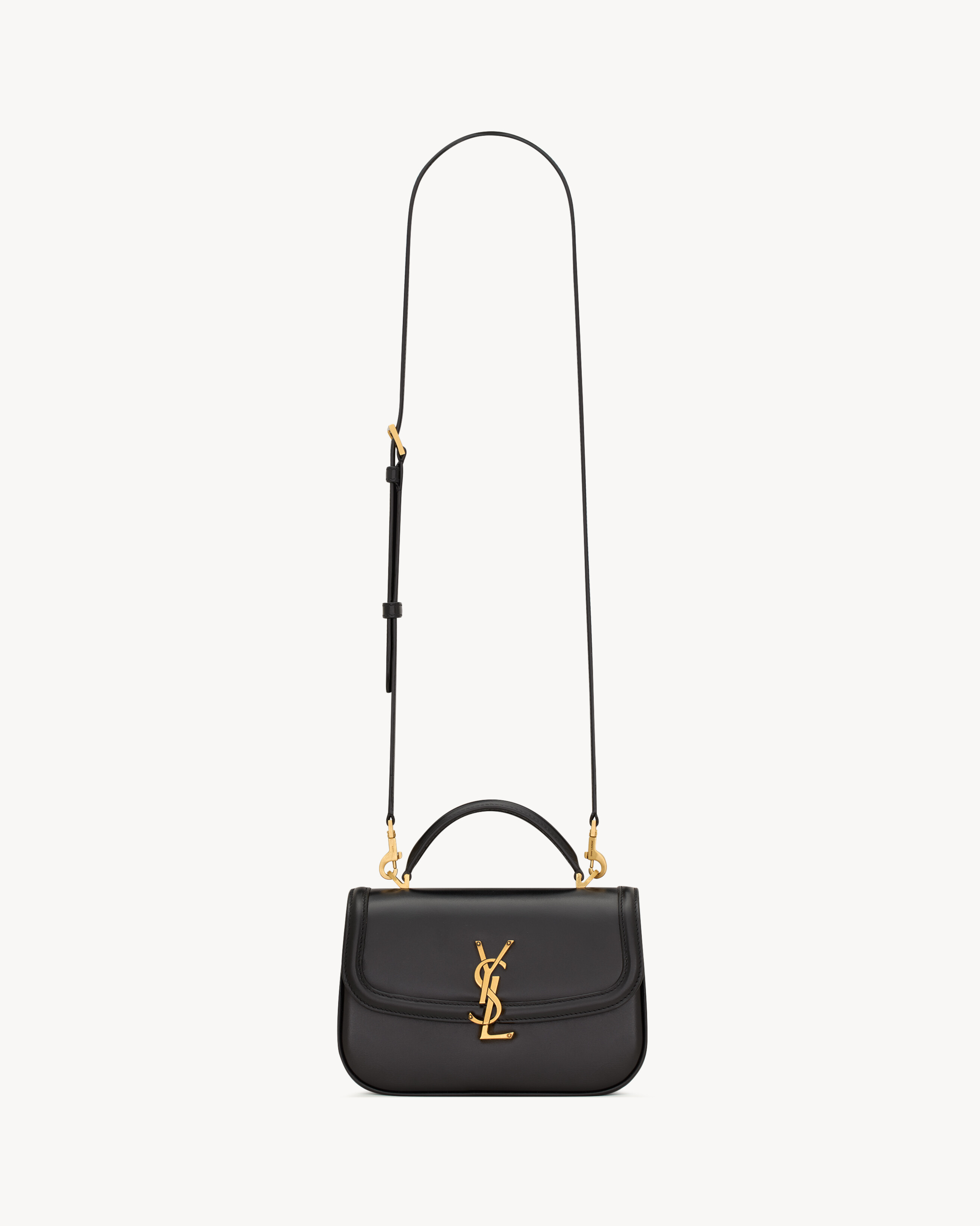 SOLFERINO mini top handle in BOX SAINT LAURENT