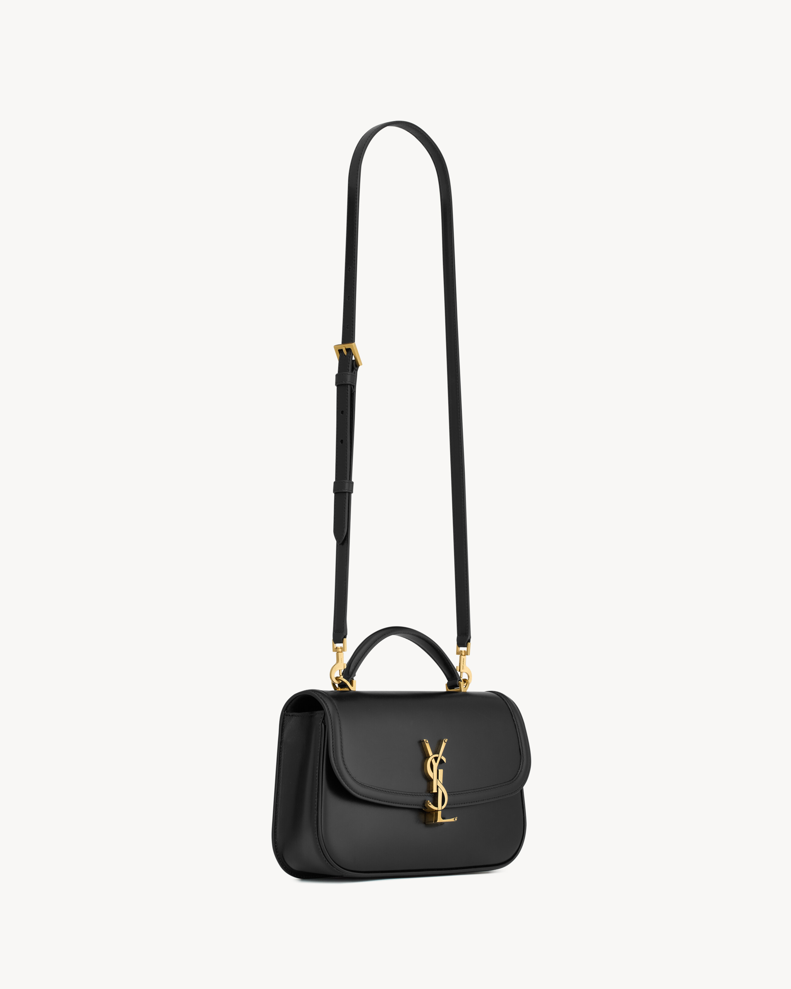 SOLFERINO small top handle in BOX SAINT LAURENT