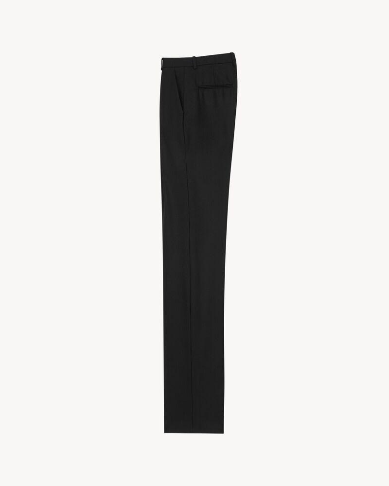 wide-leg pants in cashmere