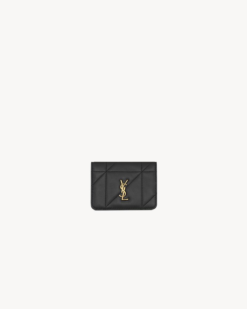 JAMIE bi-fold card case in lambskin