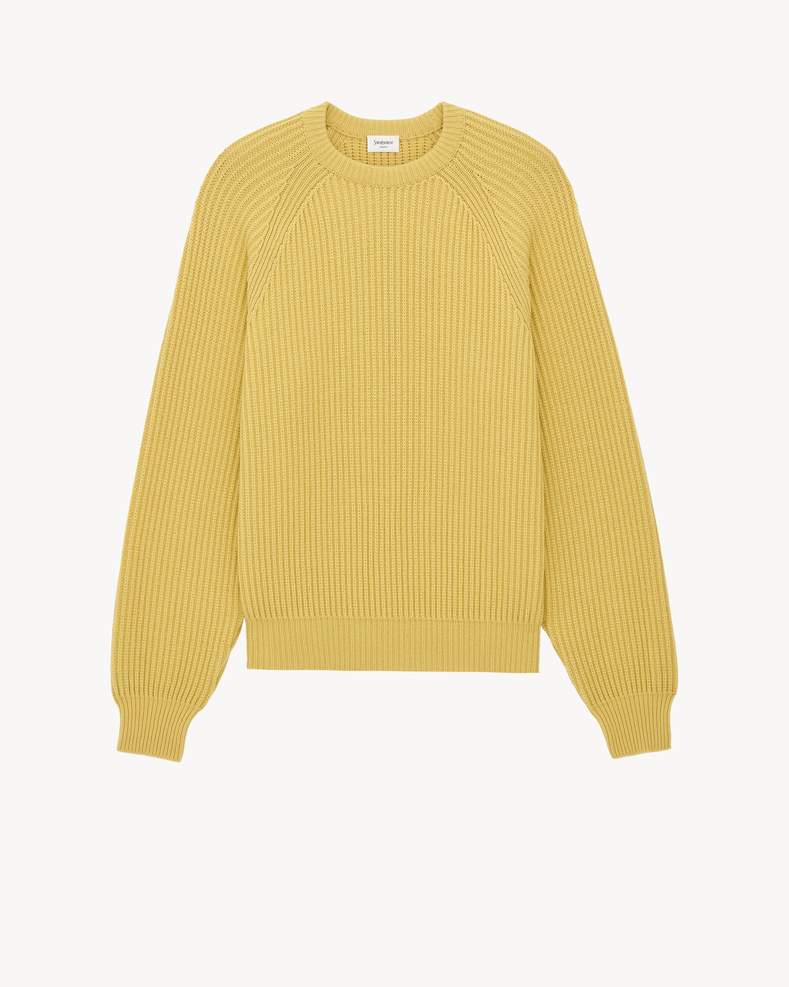 crewneck sweater in wool