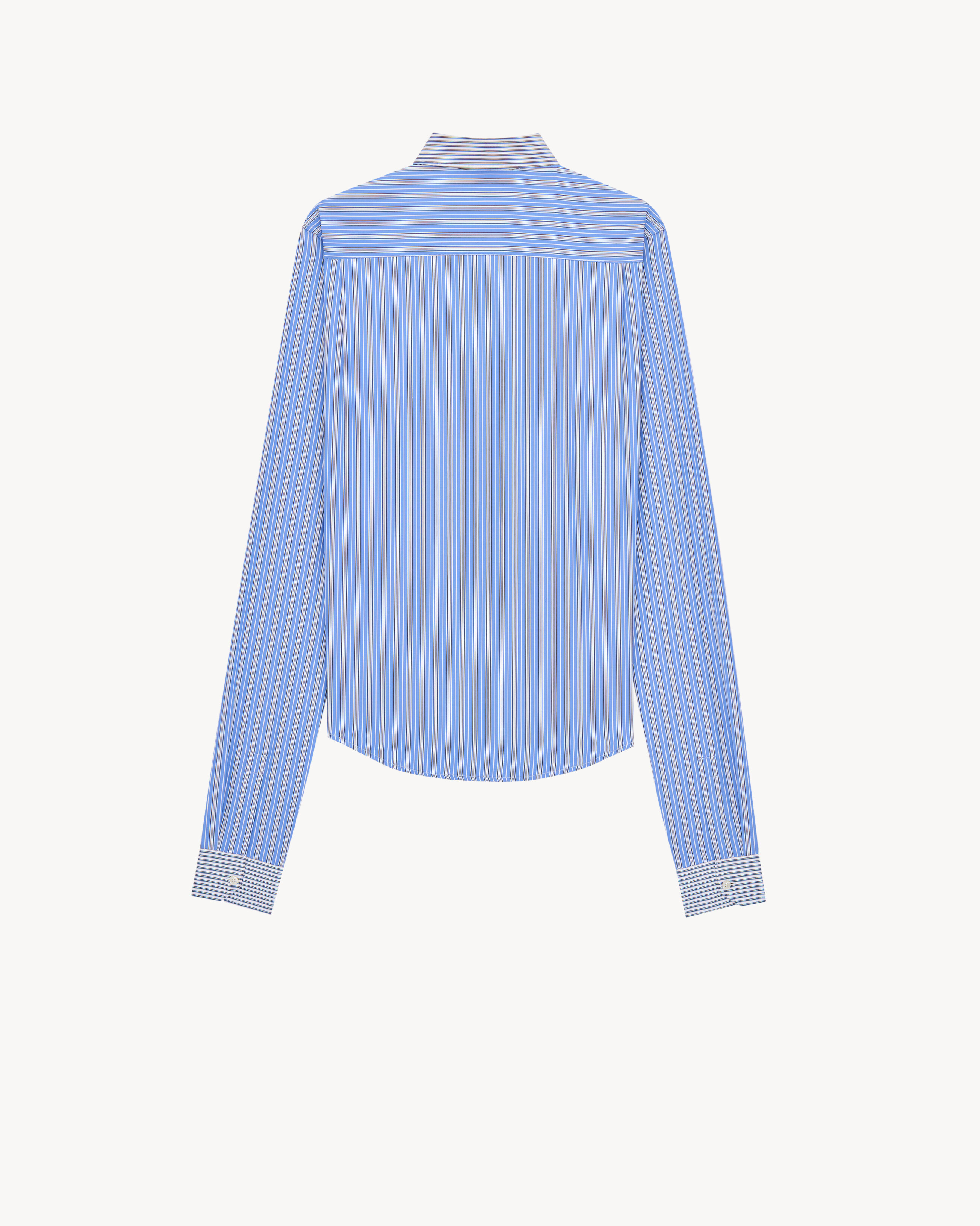 winchester shirt in striped cotton poplin