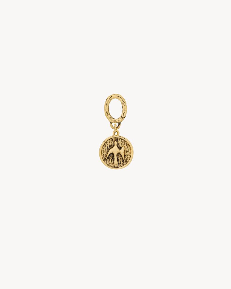 Charm colombe en laiton