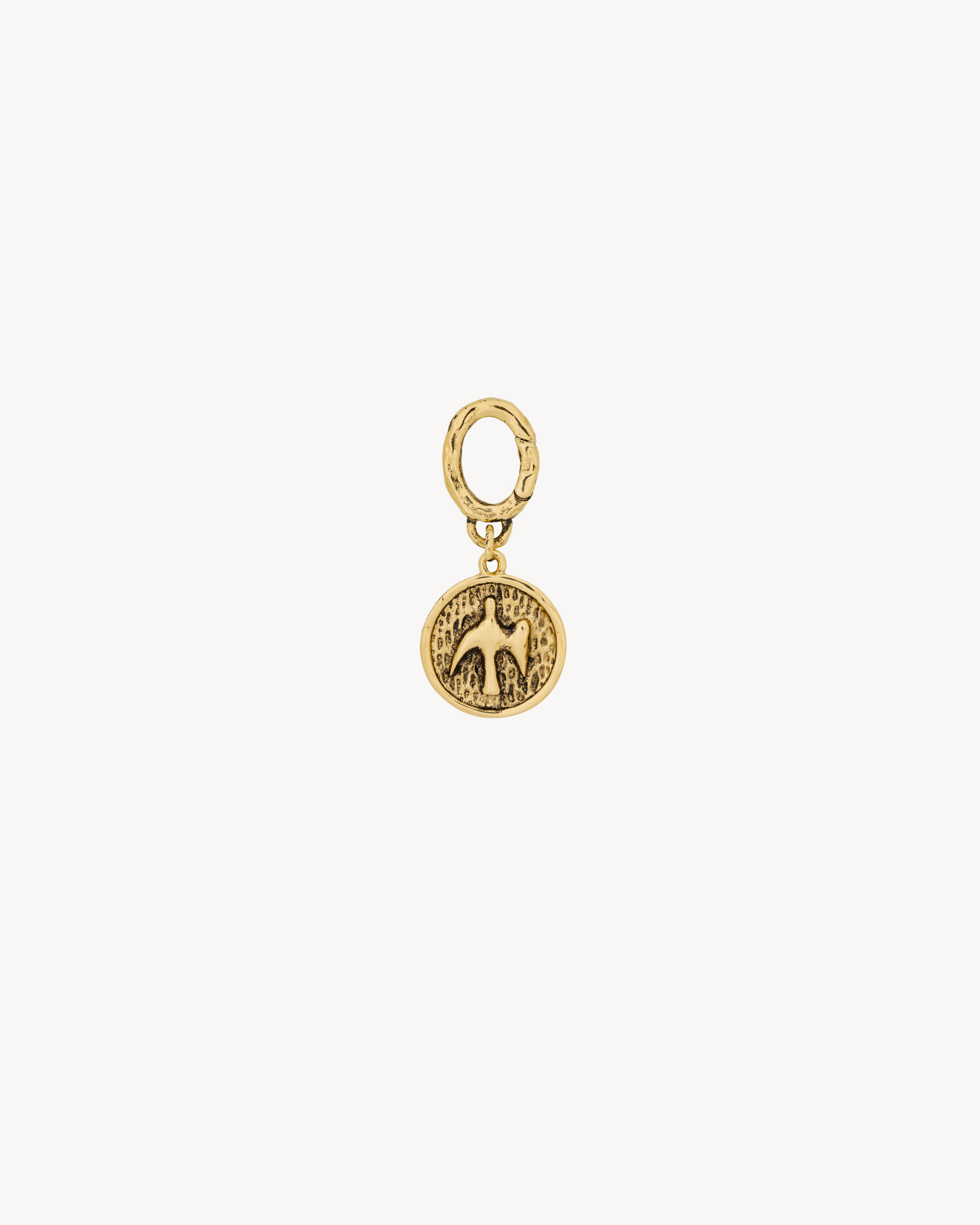 Charm colombe en laiton