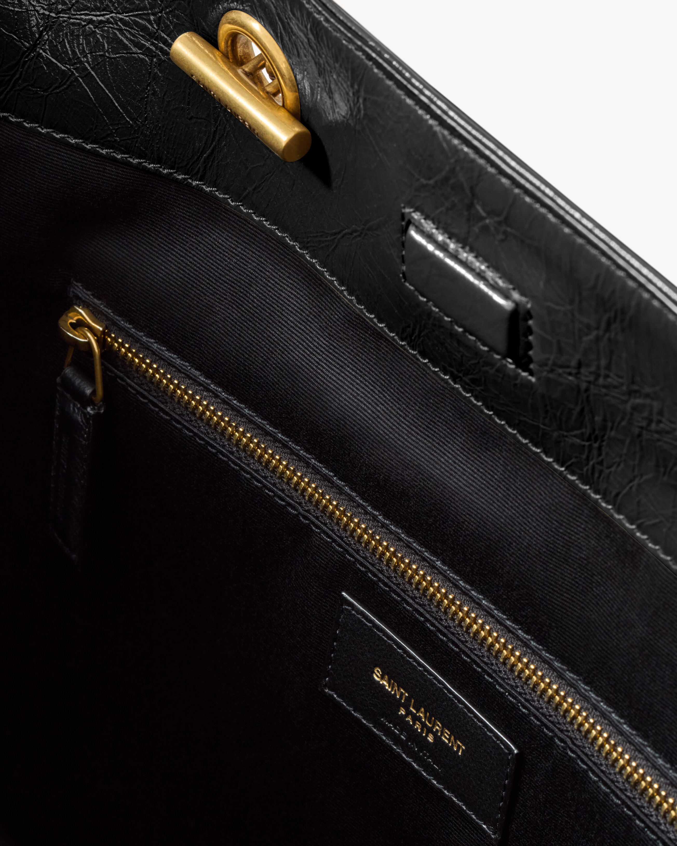 Bolso shopper Niki de piel vintage