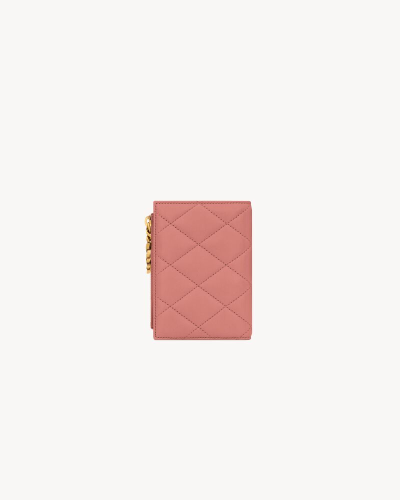CASSANDRE BIJOU bi-fold wallet in lambskin