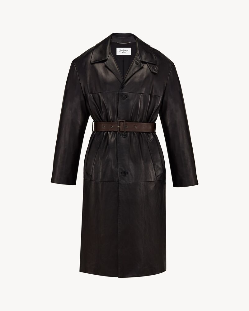 car coat in lambskin