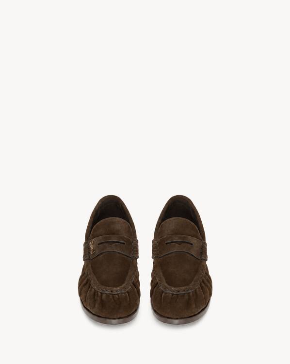 LE LOAFER supple in suede