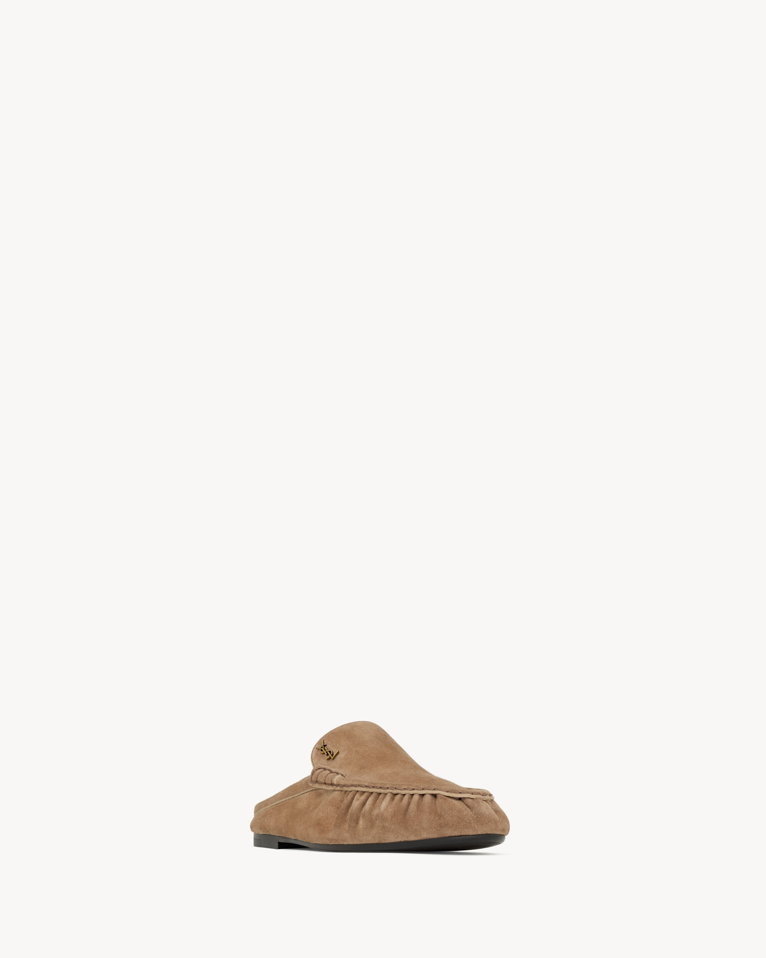 LE LOAFER mules in suede