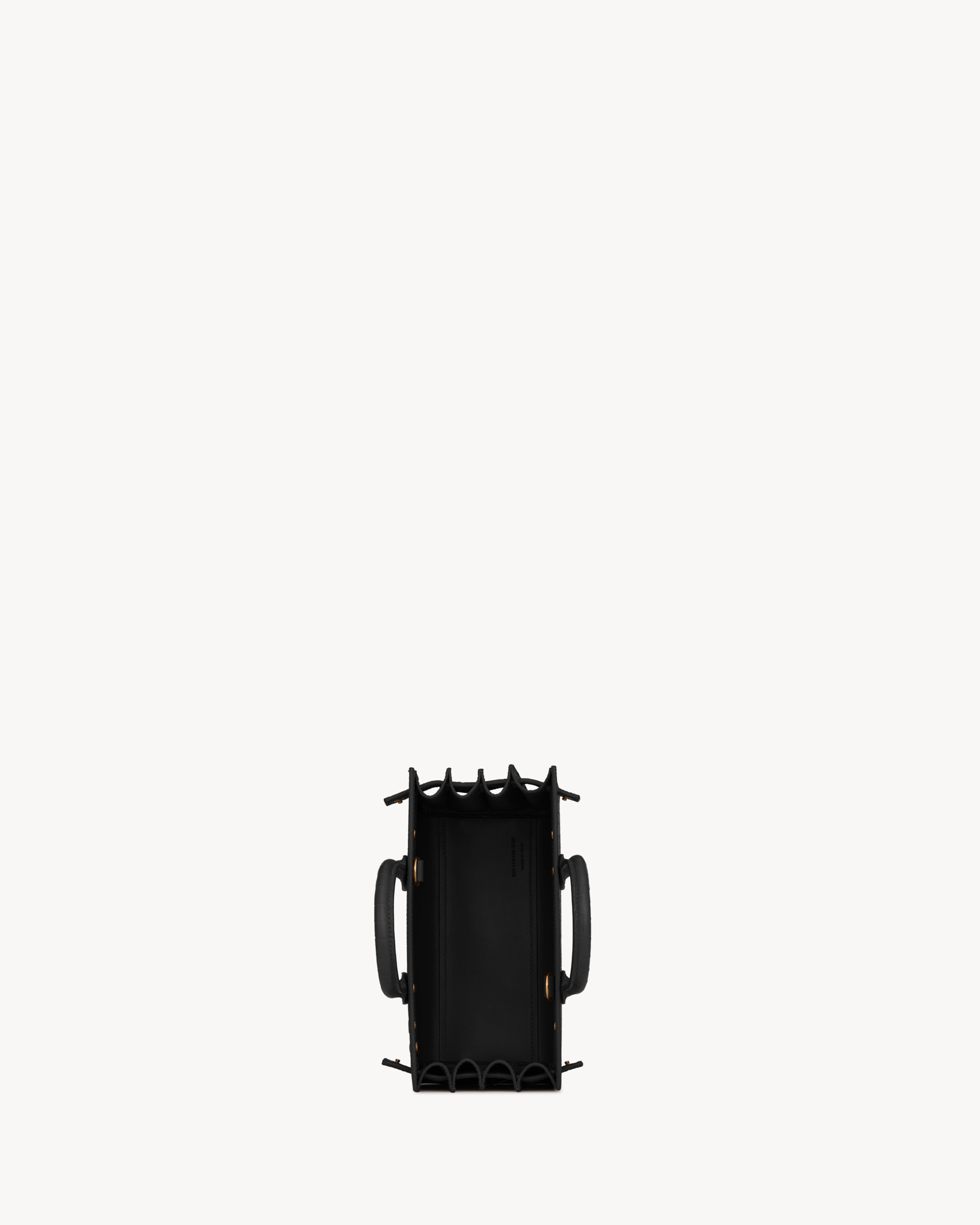 SAC DE JOUR IN CROCODILE-EMBOSSED LEATHER – NANO