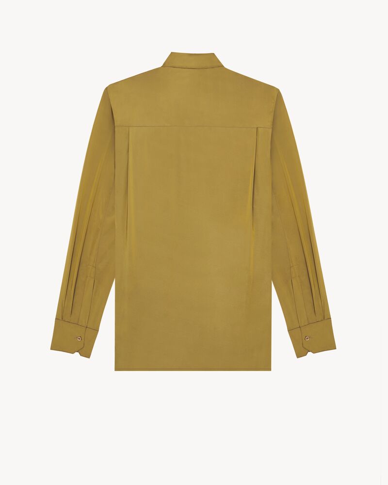 shirt in taffeta