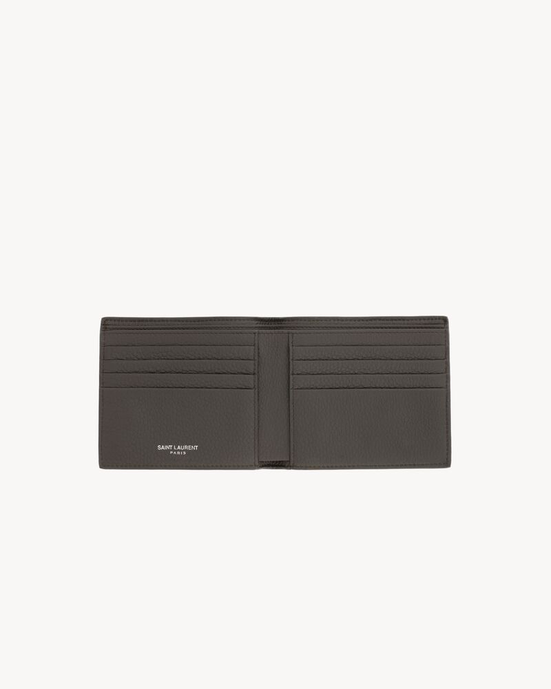 TINY CASSANDRE East/West wallet in grained leather