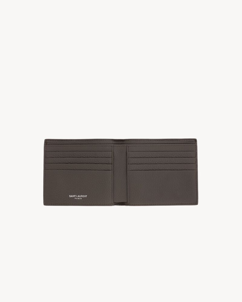 TINY CASSANDRE East/West wallet in grained leather