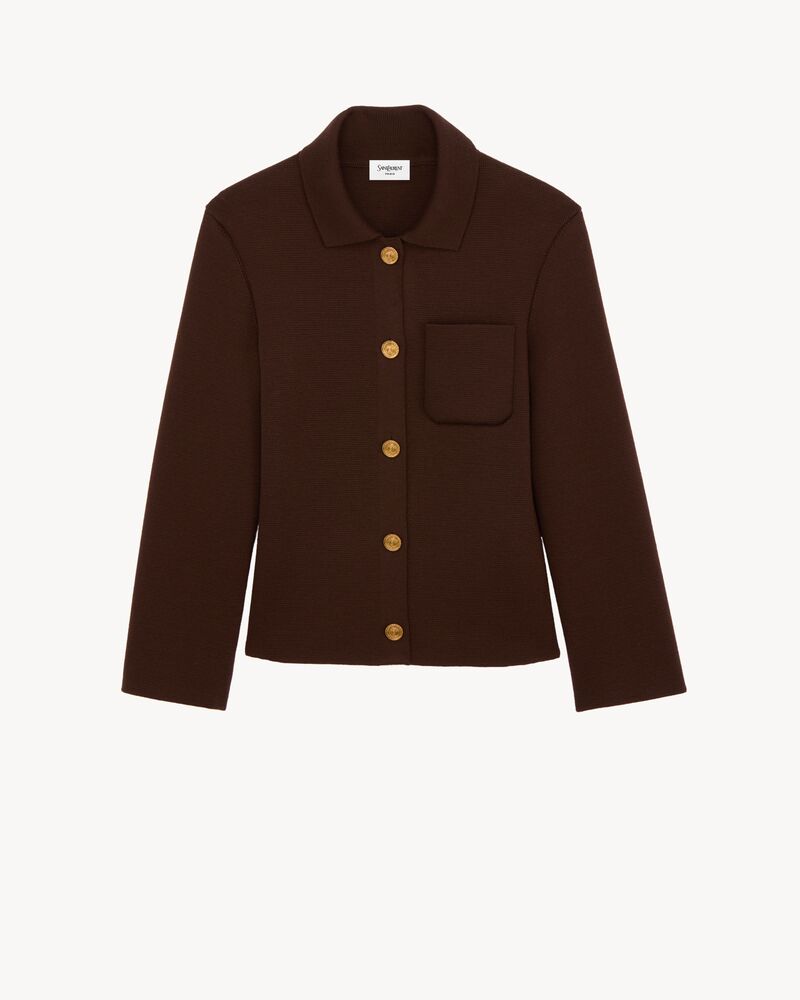 Cardigan en laine