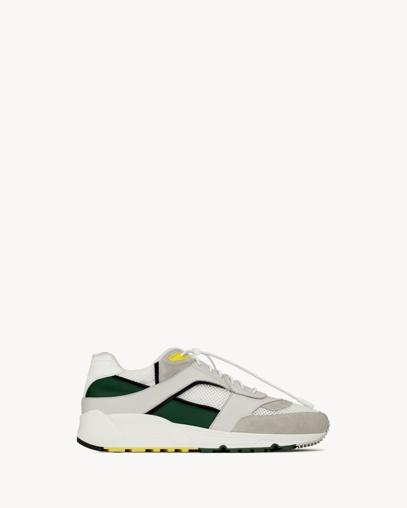 BUMP sneakers in smooth leather and suede