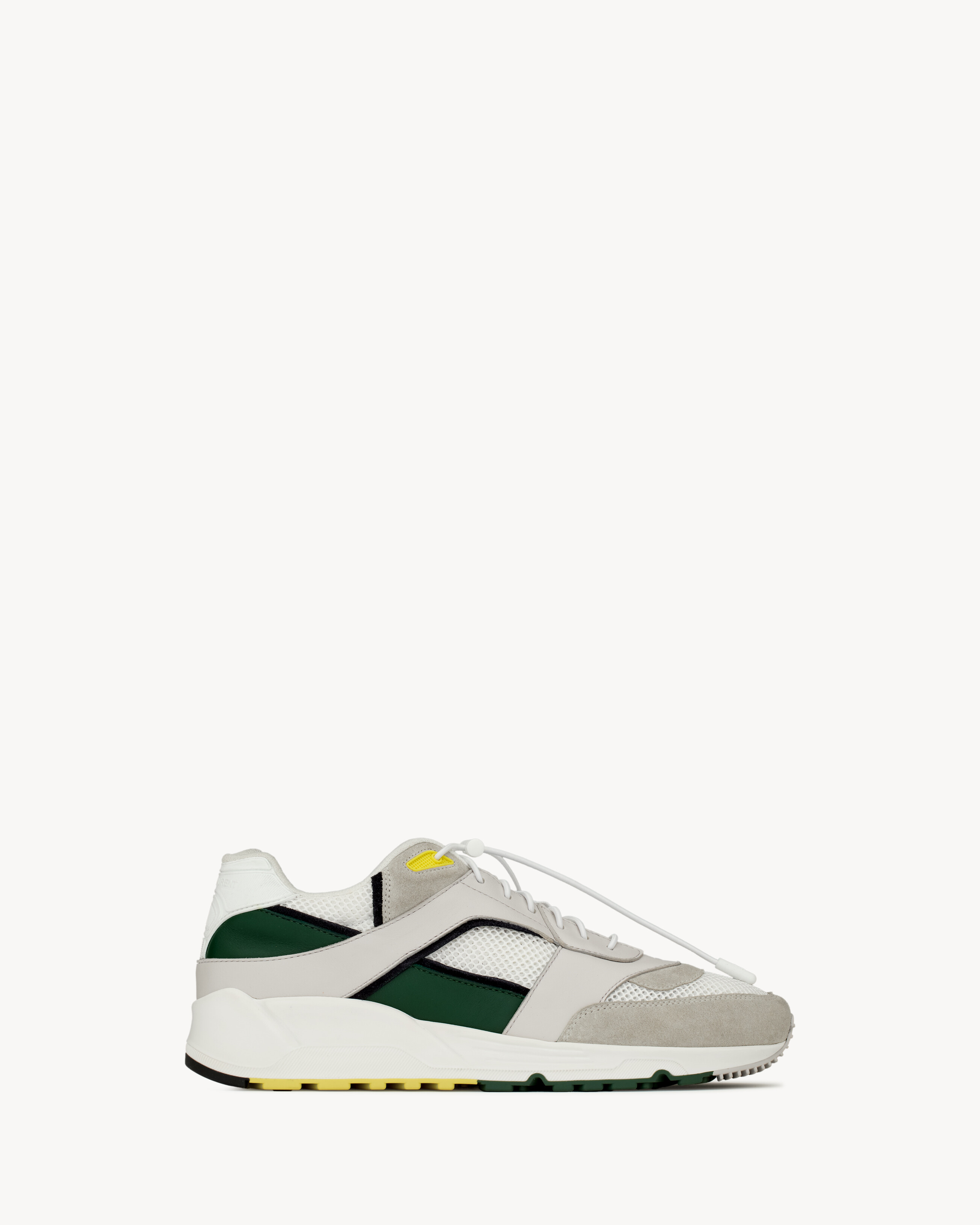 BUMP sneakers in smooth leather and suede