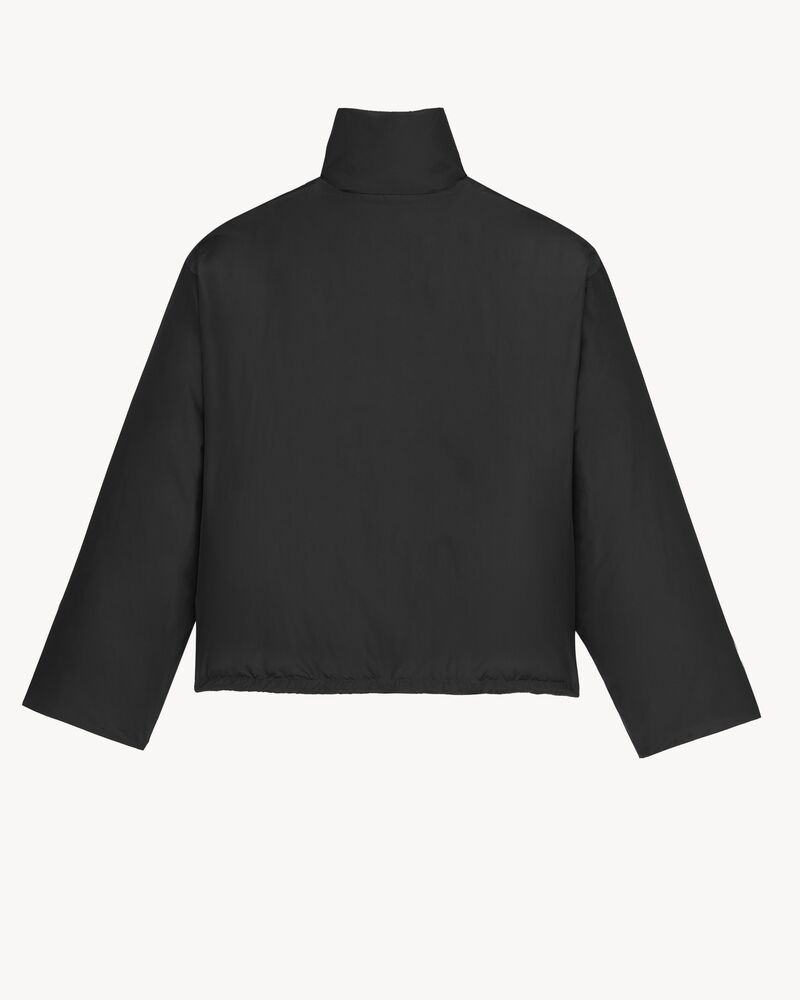CASSANDRE puffer jacket in silk taffeta